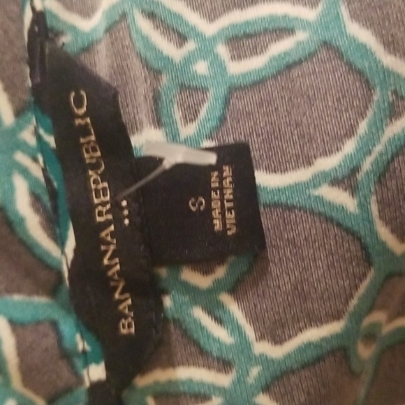 3/$25 Banana Republic Size S Blue Belted Dress - Picture 5 of 6